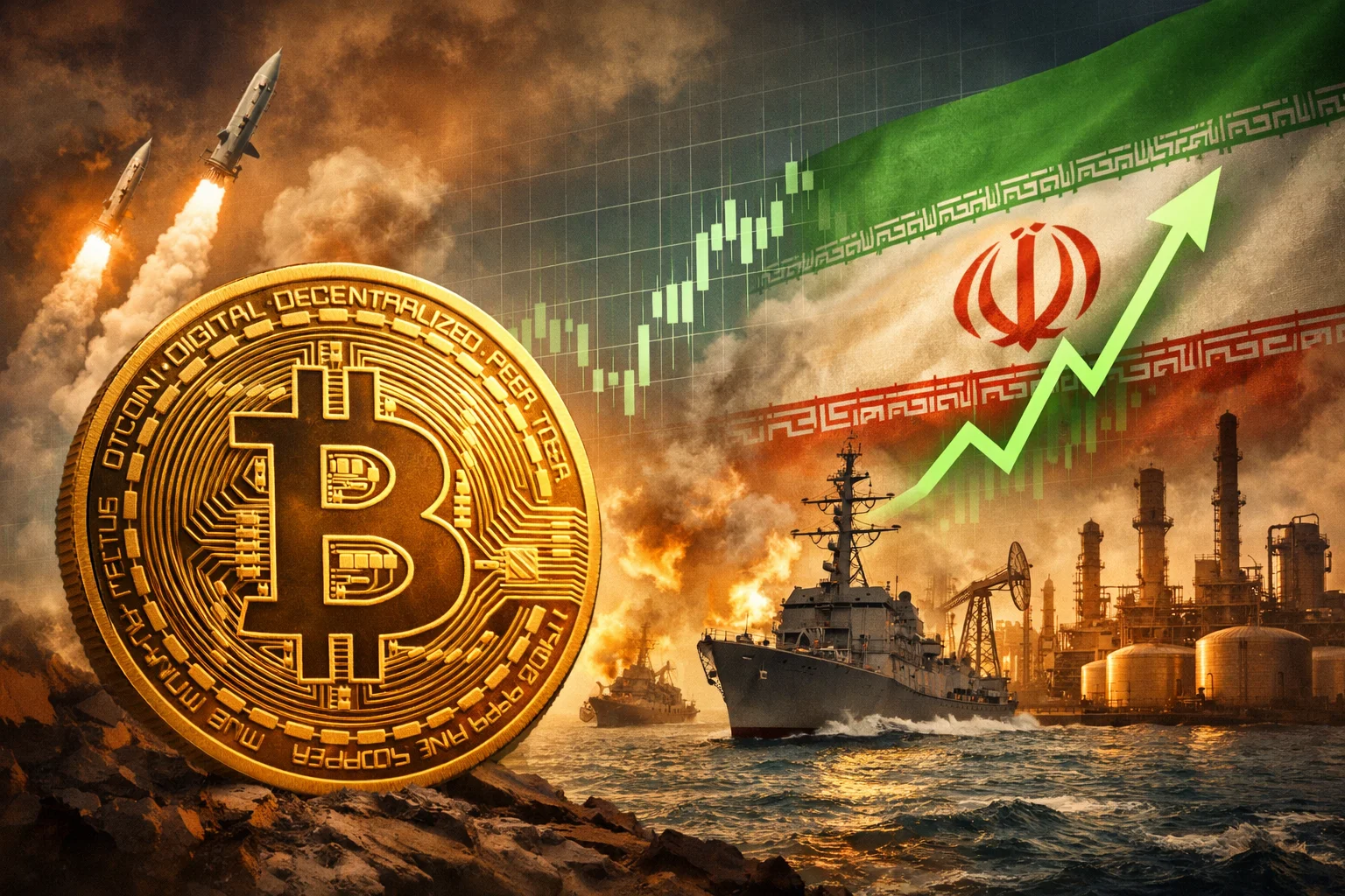 Bitcoin steigt wegen Iran-Krise: Digitales Gold in geopolitischen Zeiten?