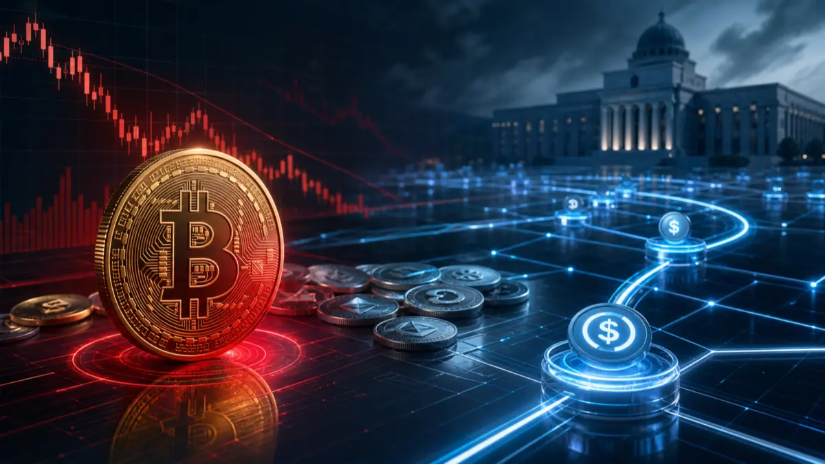 Bitcoin wackelt, Stablecoins wachsen: Was den Kryptomarkt heute bewegt