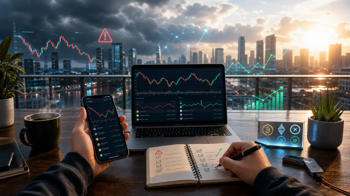 Kryptomarkt zum Wochenstart: Bitcoin wackelt, Altcoins senden gemischte Signale