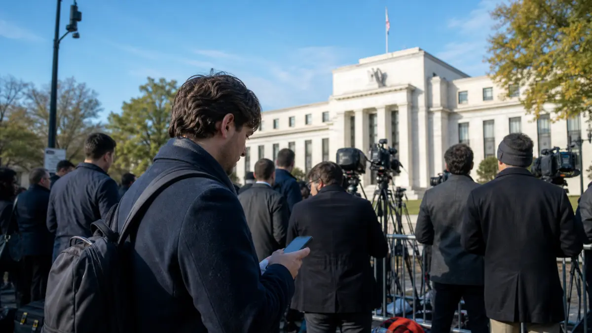Bitcoin vor der Fed-Entscheidung: Kryptomarkt wartet auf das nächste Zinssignal